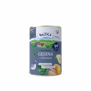Baltica Karma mokra Gęsina z indykiem 400g