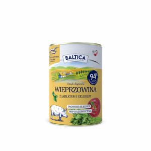 Baltica Karma mokra Wieprzowina z jabłkiem 400g