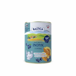 Baltica Karma mokra Indyk z dynią 400g