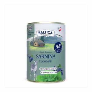 Baltica Karma mokra Sarnina z Jagodą  400g