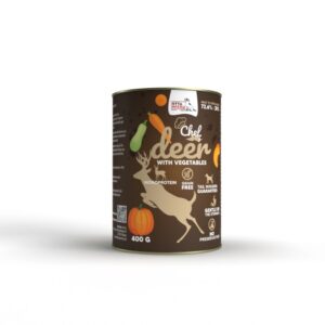 Syta Micha CHEF Jeleń z warzywami 400g