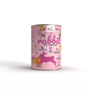 Syta Micha CHEF Królik z warzywami JUNIOR 400g