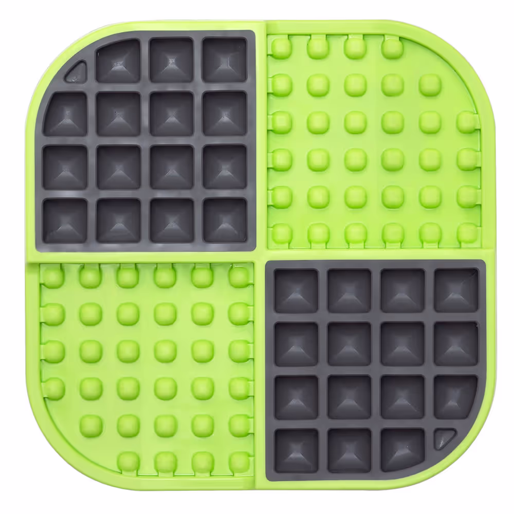 LickiMat Slomo - mata do lizania dla psa, twarda - Zielony - obrazek 2