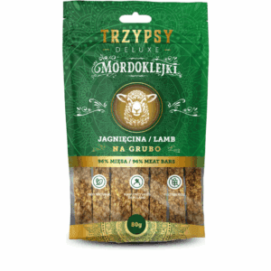 Trzypsy Mordoklejki Na Grubo z Jagnięciny 80g