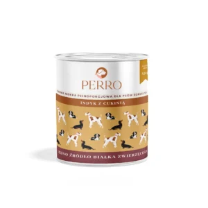 Indyk z cukinią karma mokra dla psa