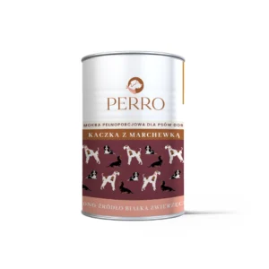 Kaczka z marchewką karma mokra dla psa