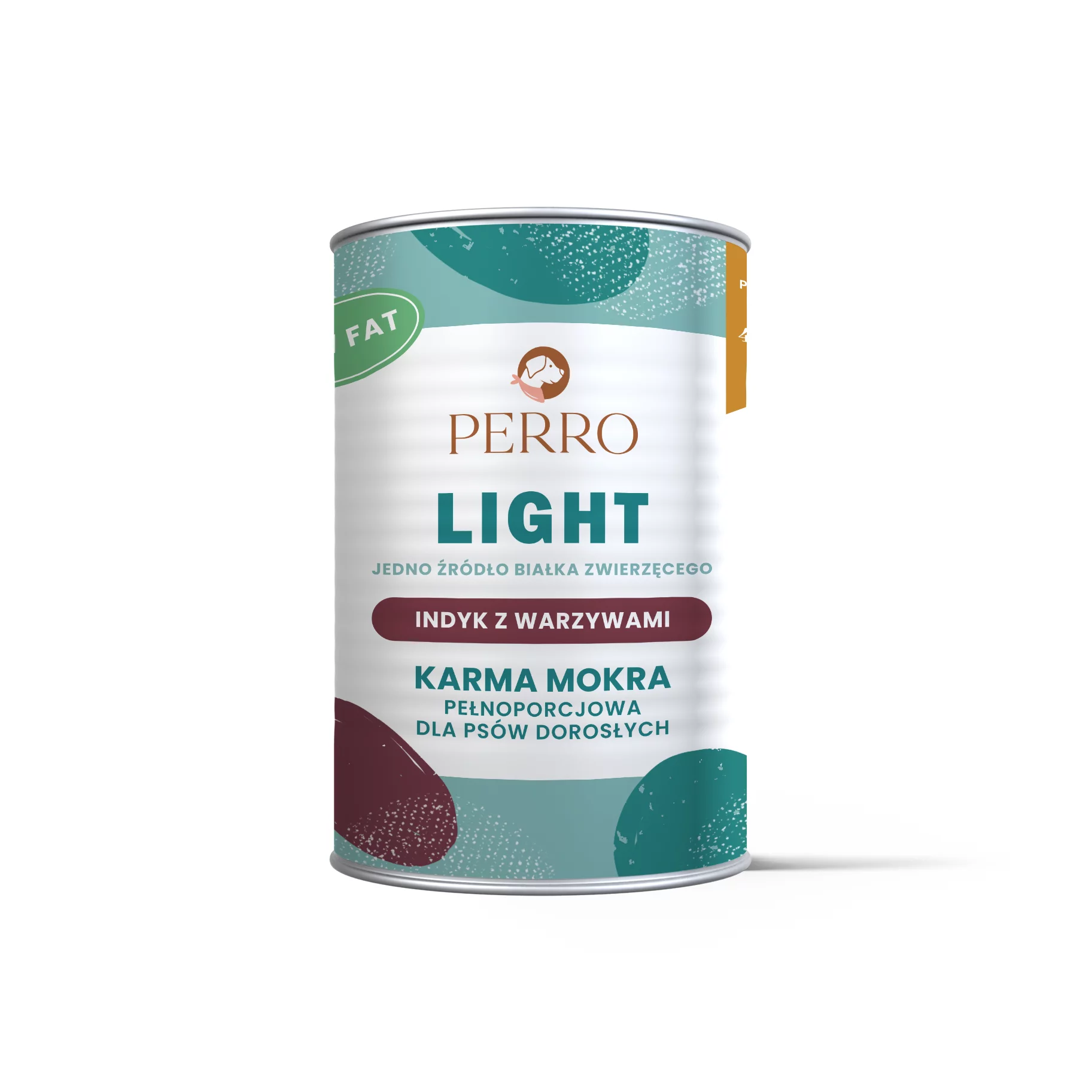 Perro Light Indyk z warzywami karma mokra dla psa 400g