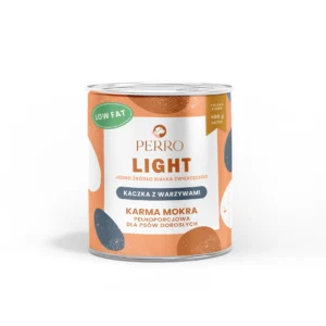 Perro Light Kaczka z warzywami karma mokra dla psa 800g