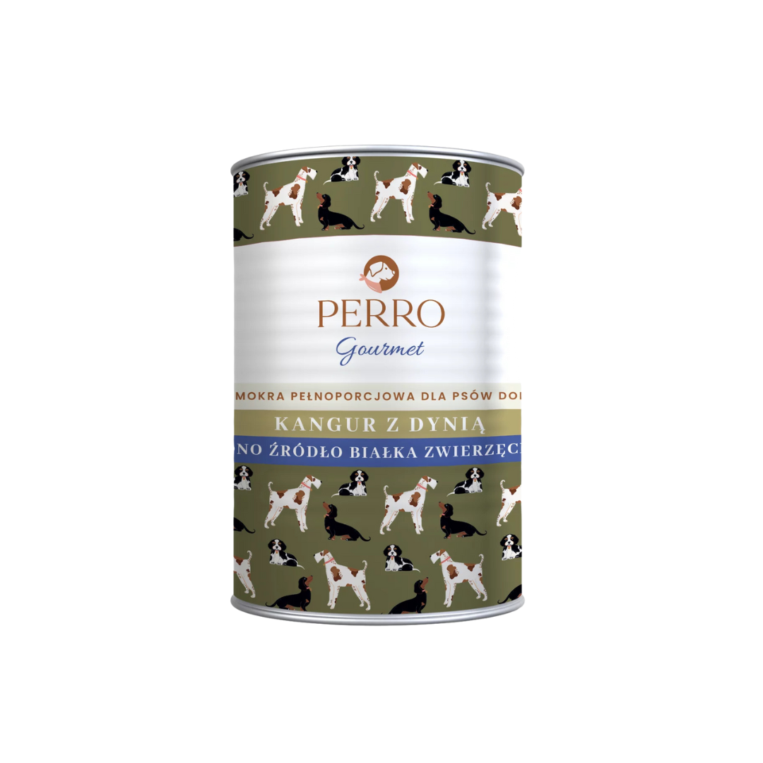 Kangur z dynią karma mokra dla psa