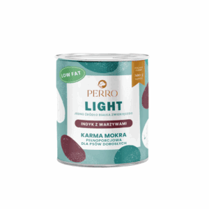 Perro Light Indyk z warzywami karma mokra dla psa 800g