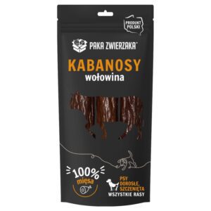 Paka Zwierzaka Kabanosy Wołowina 3szt 80g