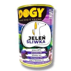 Dogy Karma Mokra Jeleń ze Śliwką 400g