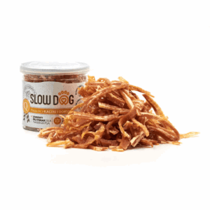 Slow Dog Treserki paseczki z dorsza 70g