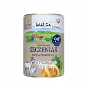 Baltica Karma mokra junior Kozina z królikiem 400g