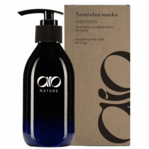 AIO Nature naturalna maska odżywcza do krótkiej i szorstkiej sierści dla psów 150 ml