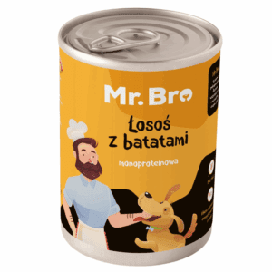 Mr.Bro Karma mokra Łosoś z Batatami 400g