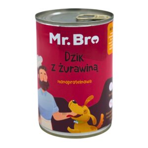 Mr.Bro Dzik z Żurawiną 400g