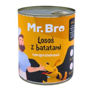 Mr.Bro Karma mokra Łosoś z Batatami 800g