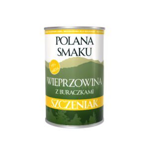 Polana smaku Junior Wieprzowina z burakiem 400g