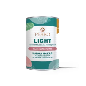 Light Jeleń z warzywami karma mokra dla psa