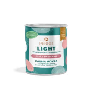 Perro Light Jeleń z warzywami karma mokra dla psa 800g