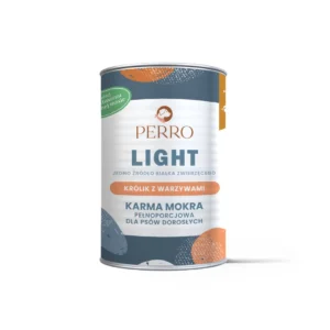 Perro Light Królik z warzywami karma mokra dla psa 400g