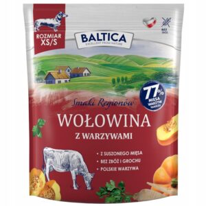 Baltica karma sucha wołowina z warzywami 1kg
