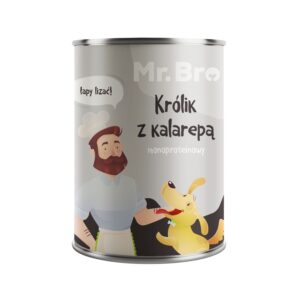 Mr.Bro Królik z kalarepą 400g