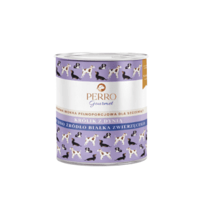 Perro Królik z dynią Gourmet karma mokra dla szczeniąt 800g