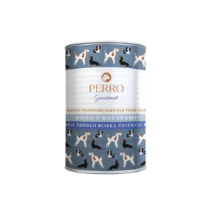 Perro koza z batatami Gourmet karma mokra dla psa 400g