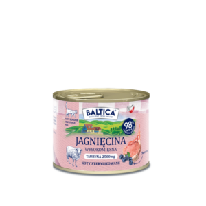 Baltica karma mokra dla kota jagnięcina 185g