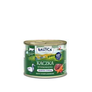 Baltica karma mokra dla kota kaczka 185g