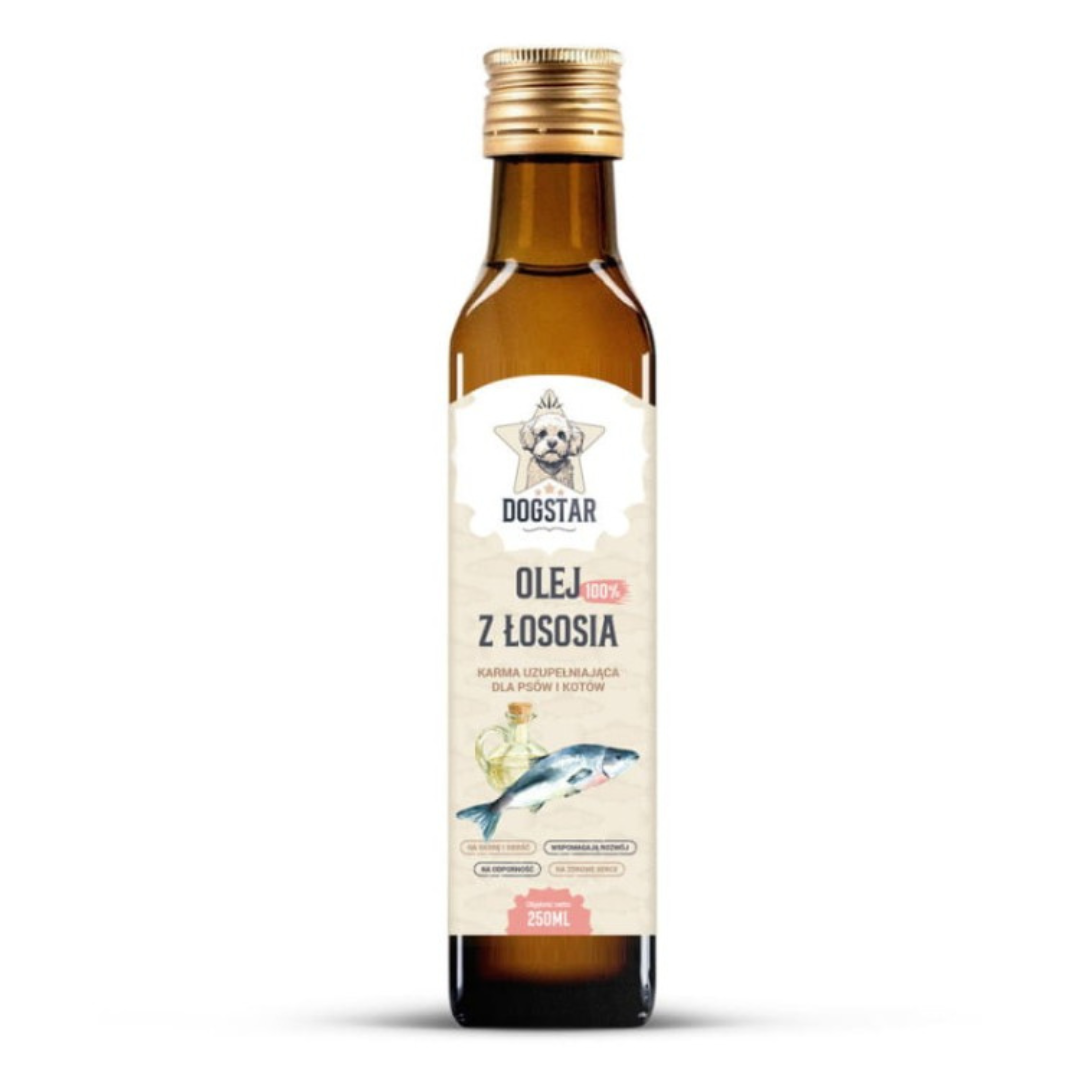 DOGSTAR Olej z łososia 250ml