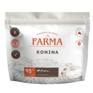 Farma karma tłoczona na zimno konina 2kg