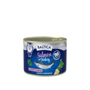 Baltica karma mokra dla kota Łosoś z indykiem 185g