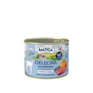 Baltica karma mokra dla kota cielęcina 185g