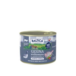 Baltica karma mokra dla kota gęsina 185g