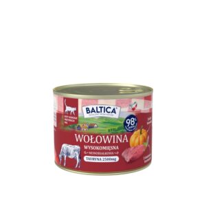 Baltica karma mokra dla kota wołowina 185g