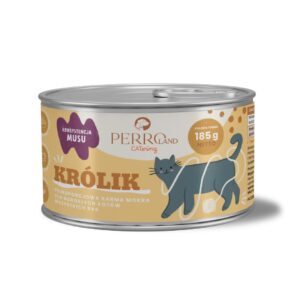 Perro królik karma mokra dla kota 185g