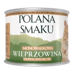 Polana Smaku Wieprzowina karma mokra dla kota 200g
