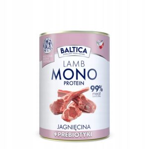 Baltica Karma mokra jagnięcina  z Probiotykami 400g